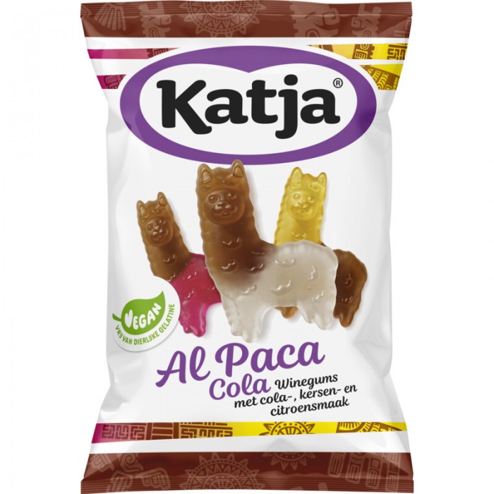 Gommes Cola Al Paca Katja 250g
