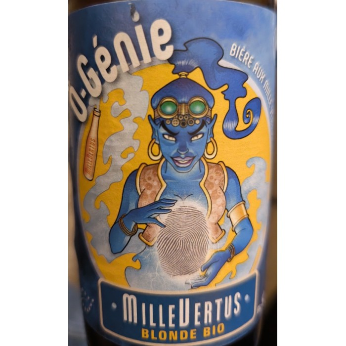 Bière O'Génie Millevertus BIO Blonde 33cl