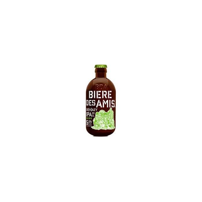 Bière des Amis Cra(h)zy IPA 33cl
