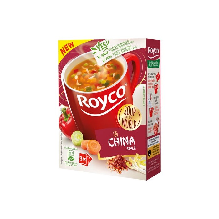 Soupe Chinoise Royco (3 Sachets)