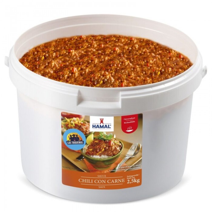Chili Con Carne Seau 2.5kgs Hamal