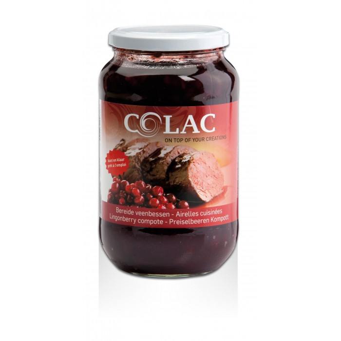 Compote Airelles Cuisinées Bocal 400g Colac
