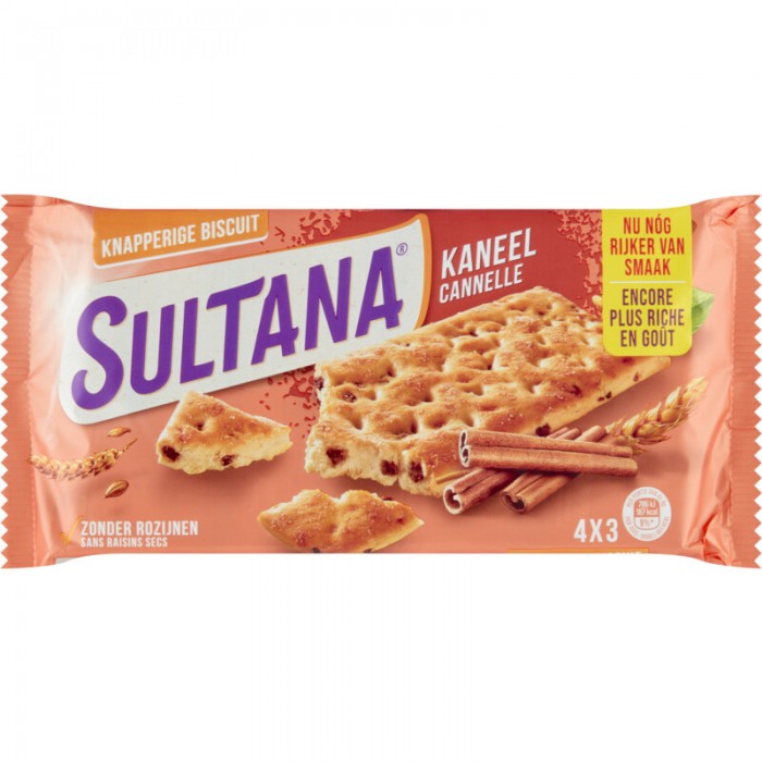 Biscuits Cannelle SULTANA 5x3 207g Verkade