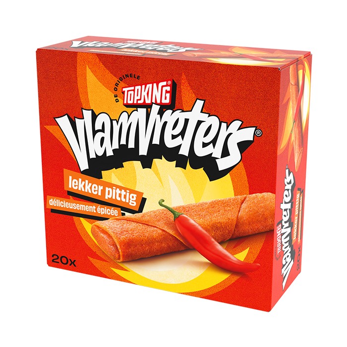Loempia Vlamvreters "Cracheur de Feu" 20 x 70g Topking