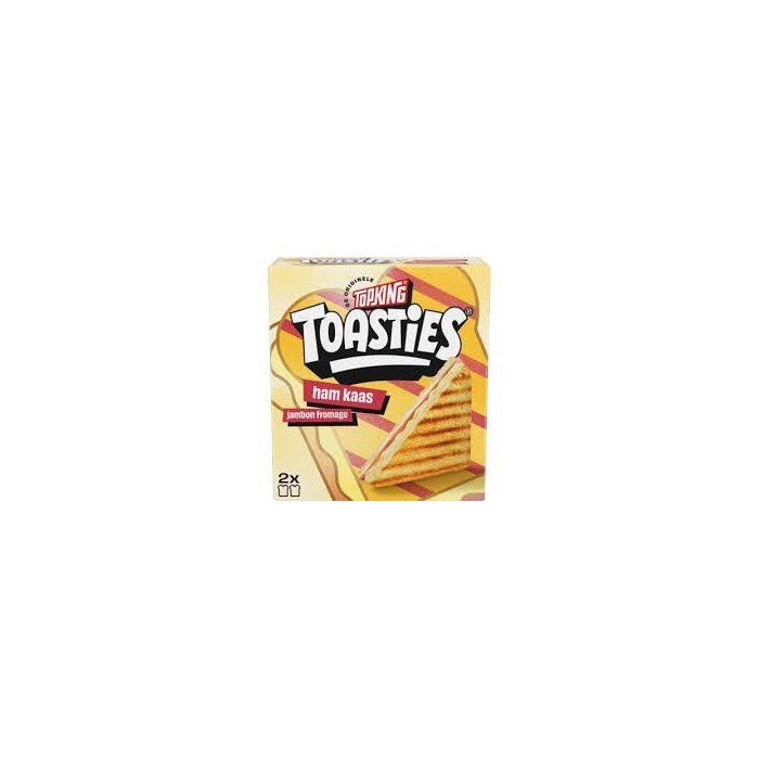 Sandwich Jambon Fromage Toasties 2 x 105g Topking