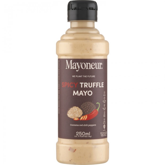Mayonnaise VEGAN & HALAL Truffe Epicée Tube 250ml Mayoneur