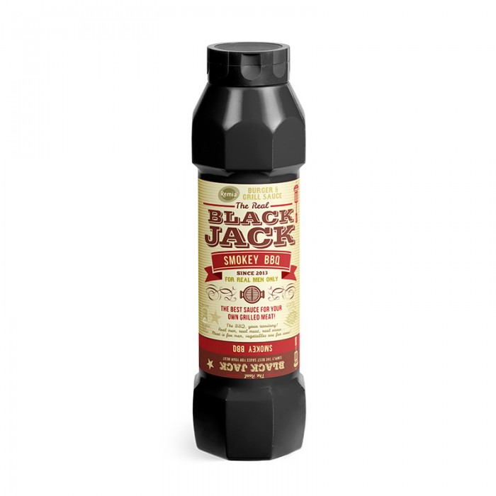 Sauce Burger & Grill "Black Jack" smokey Rémia Tube 800ml
