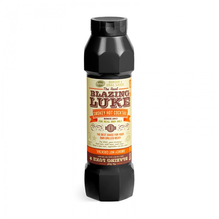 Sauce Burger & Grill "Blazing Luke" smokey cocktail Rémia Tube 800ml