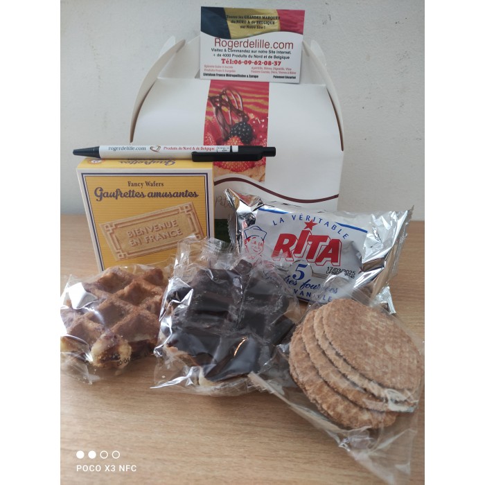 1 Box Saveurs Gaufrées + 1 Stylo Rogerdelille OFFERT