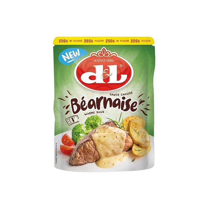 Sauce Béarnaise D&L Poche 200g (chaude)