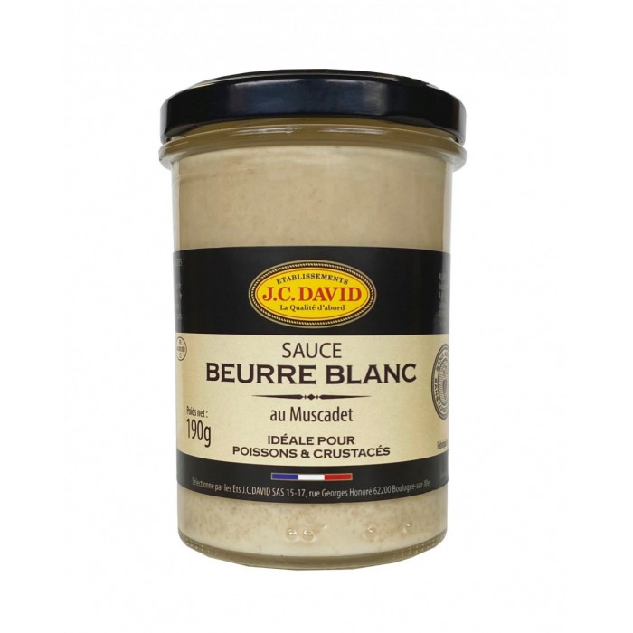 Sauce Beurre Blanc au Muscadet JC David 190g