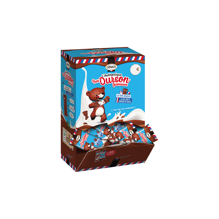 Oursons Guimauve Cémoi (Boite 80pcs emballés)