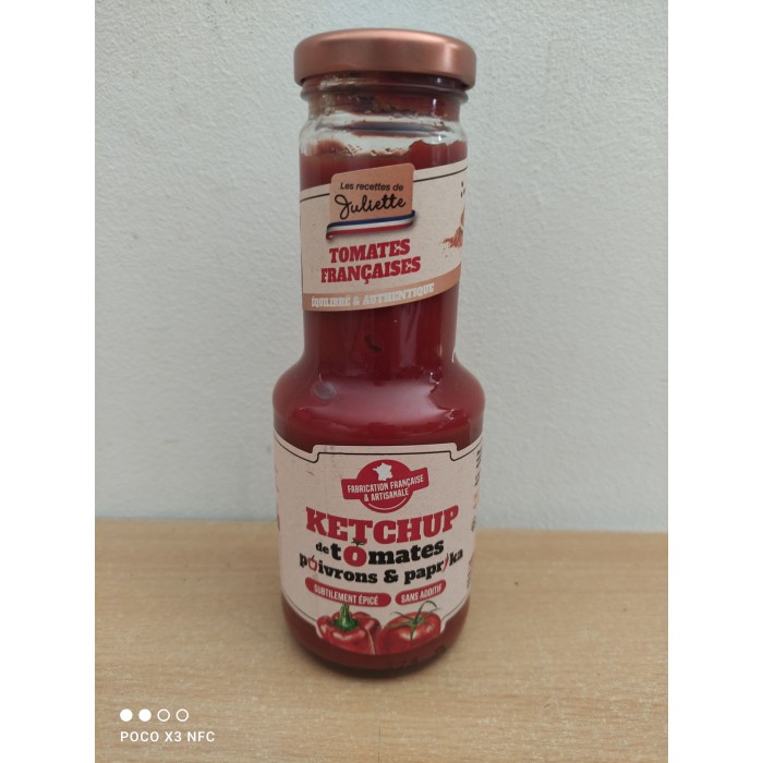 Ketchup Poivrons & Paprika Lucullus 290g Bocal