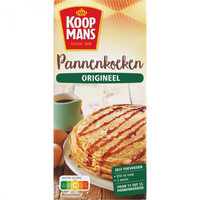 Mix pour Crêpes Sucrées Originales 400g Koopmans