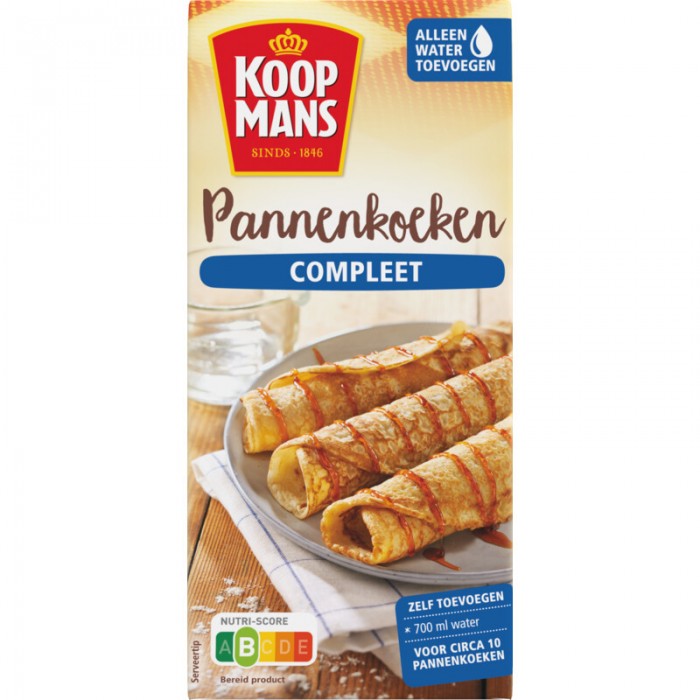 Mix pour Crêpes Salées & Galettes Complete 400g Koopmans