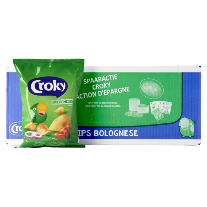 Chips Bolognese Carton 20 x 40g Croky