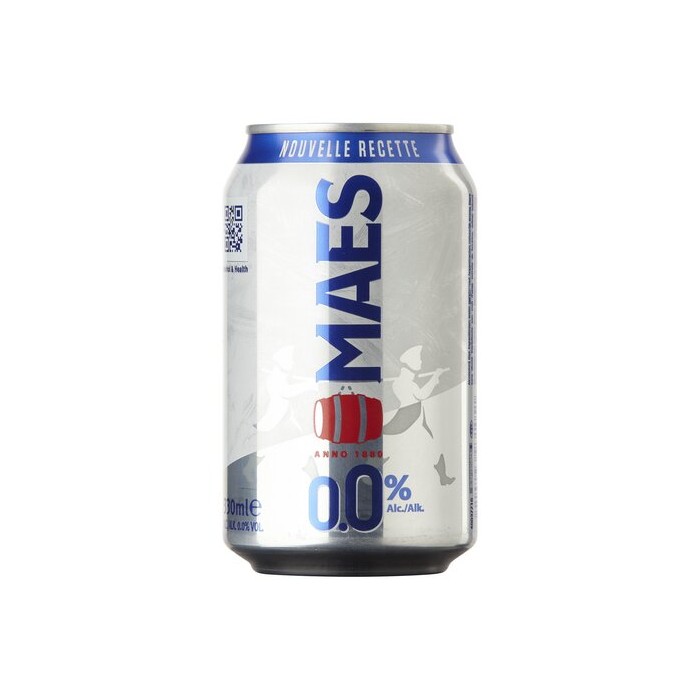 Bière Maës Pils SANS ALCOOL Canette 33cl