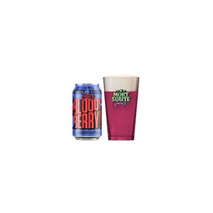 Bière Mort Subite Bloody Berry Canette 33cl