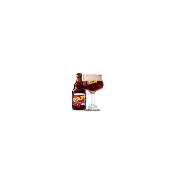 Bière Kasteel Rouge Sans Alcool 33cl
