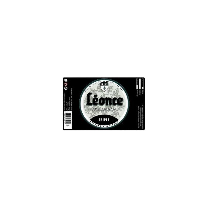 Bière Léonce d'Armentières Triple 33cl