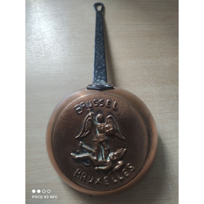 Poêlon Décoratif en cuivre "Bruxelles"