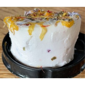 Chèvre Frais au Cuberdon & Mix Fleurs 100g