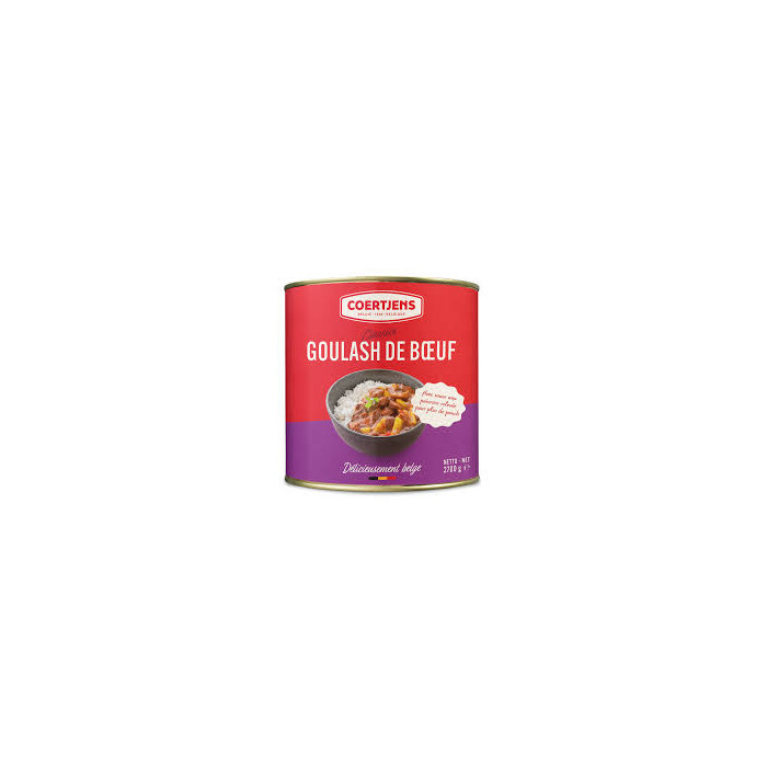 Goulash de Boeuf Coertjens 2.7 Kg Boite