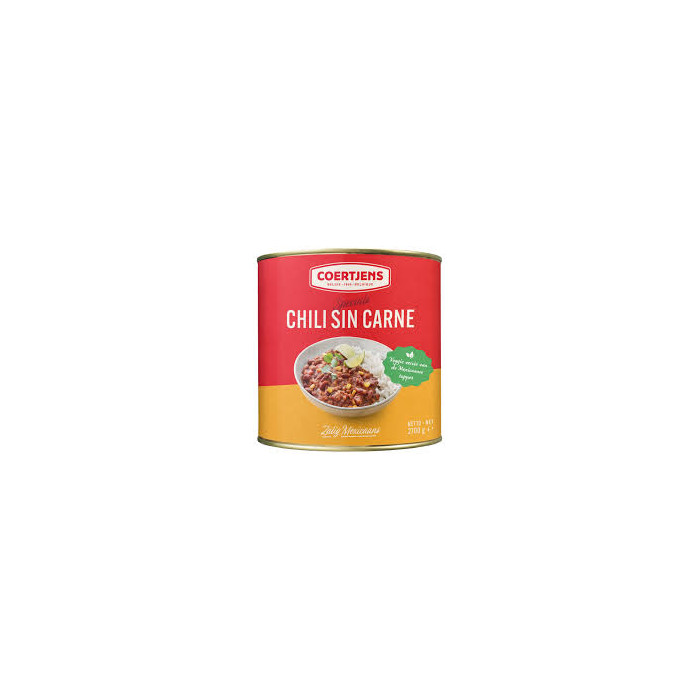 Chili Sin Carne (sans viande) Coertjens 2.7 kg Boite
