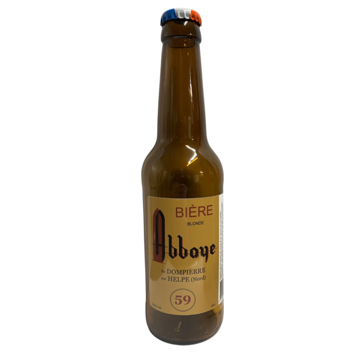 Bière Blonde Abbaye de Dompierre 33cl