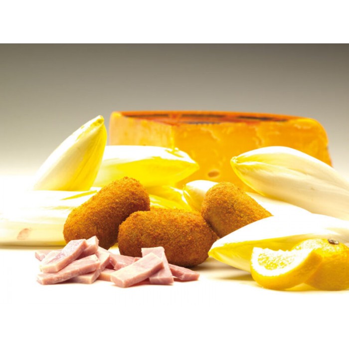 Croquettes Apéro Chicon au Gratin (endive-jambon-fromage) 60 x 20g Gastronello