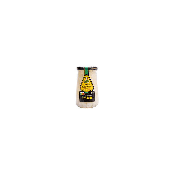 Oignons Blancs Perlés au vinaigre (ZilverUien) 370ml Kesbeke
