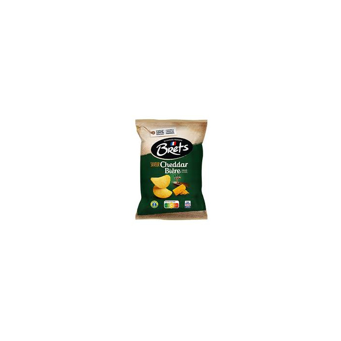 Chips Saveur Cheddar Bière 125g Bret's