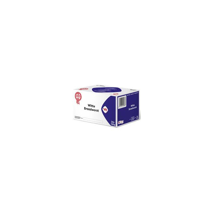 Saucisse Blanche 24 x 150g Vanreusel