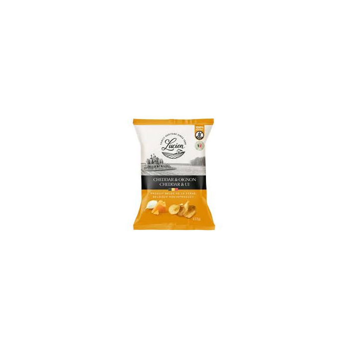 Chips Cheddar & Oignons 125g Lucien