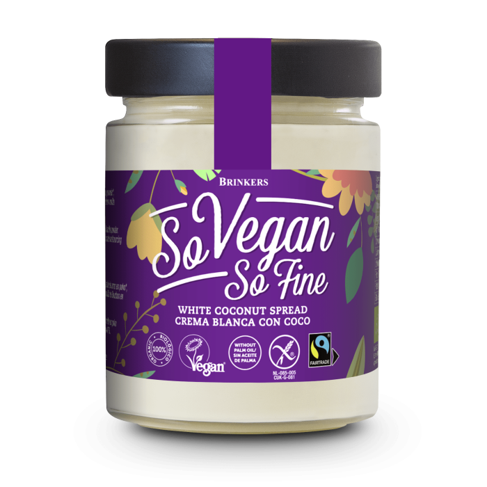 Pâte à Tartiner Noix de Coco Blanche "So Végan So Fine" 270g Brinkers