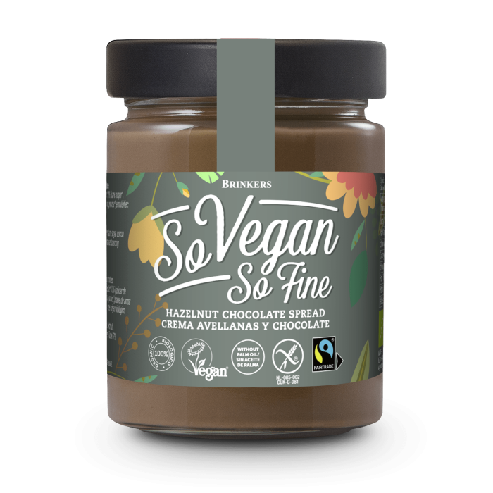 Pâte à Tartiner Noisettes "So Végan So Fine" 270g Brinkers