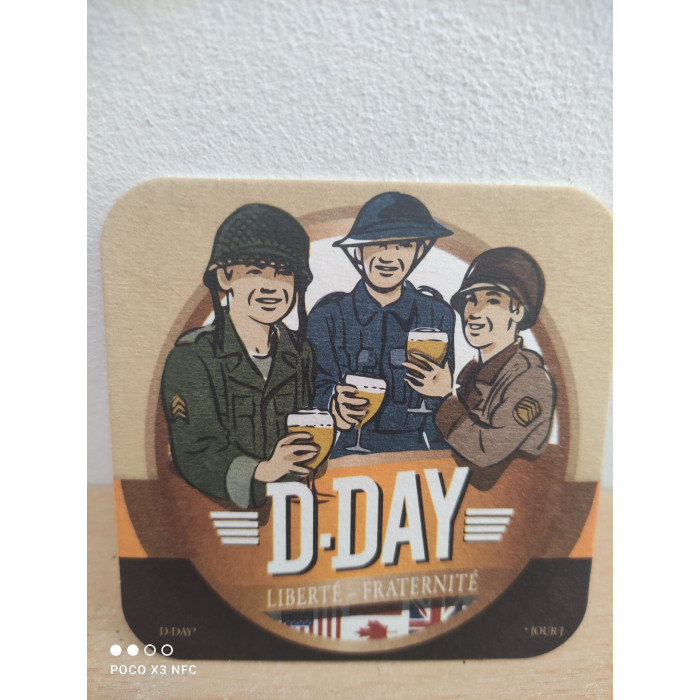 Sous Bock Bière D-Day