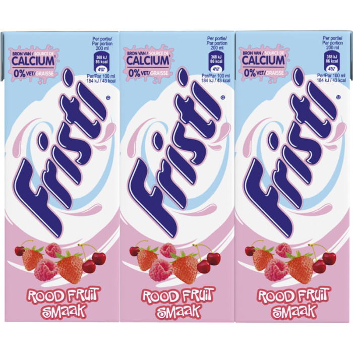 Fristi (boisson lactée) Fruits Rouges 6 X 30cl