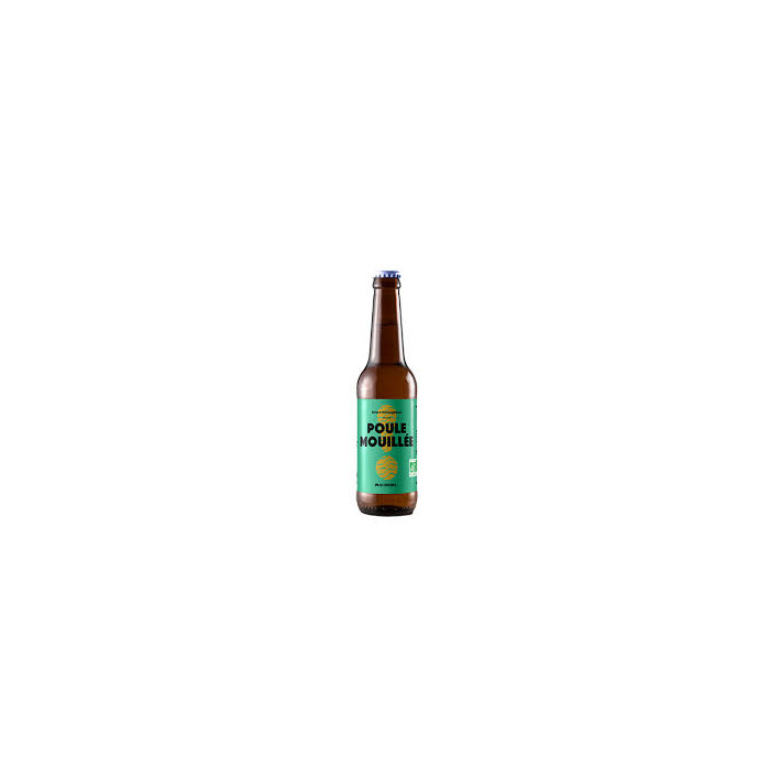 Bière Poule Mouillée IPA Blonde BIO 75cl