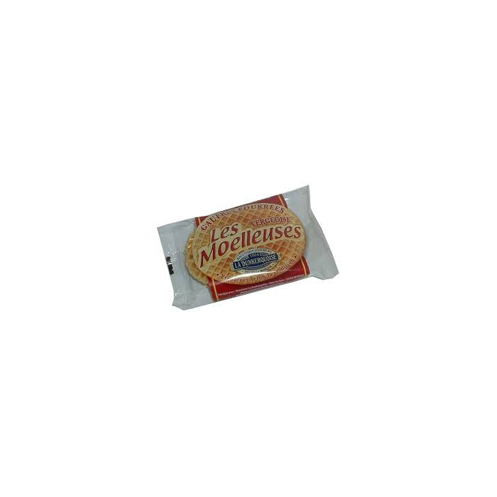 Gaufres Fourrées Vanille Pochon 40g La Dunkerquoise