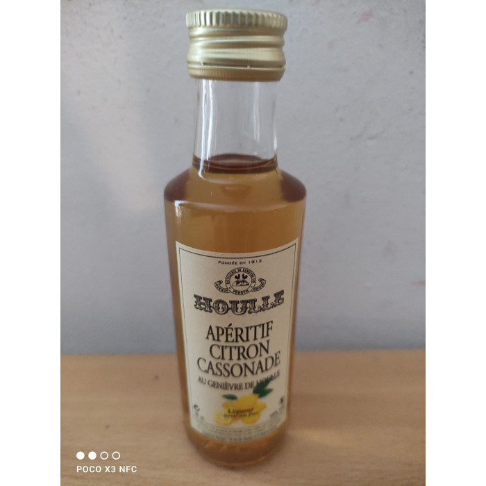 Apéritif Houlle citron cassonade "MINI" 10cl