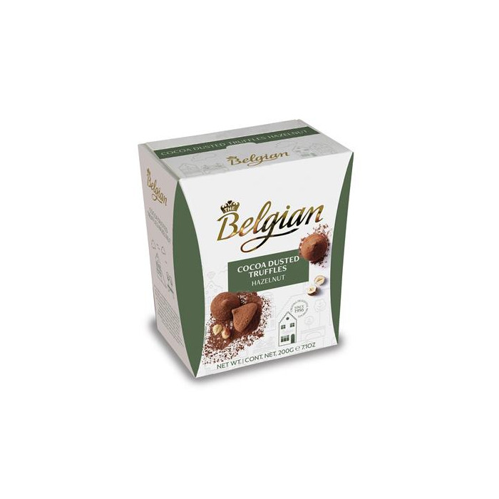 Truffes Cacao Noisettes The Belgian 200g Boite
