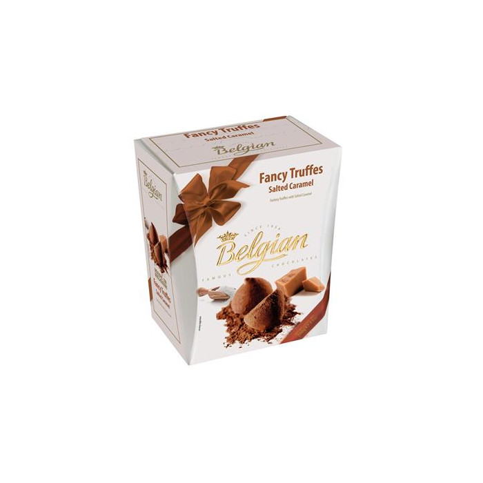 Truffes Cacao Sel Caramel The Belgian 200g Boite