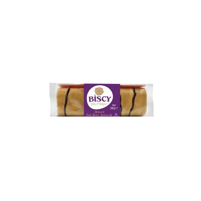 Gâteau Roulé Abricot 300g Biscy Carton de 7