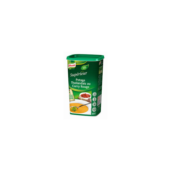 Potage Thaïlandais au Curry Rouge 1.190kg Knorr