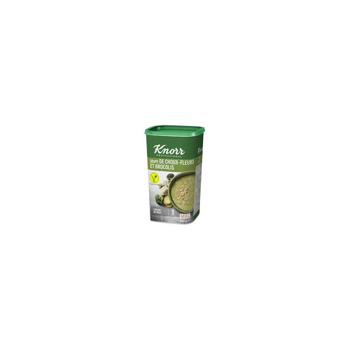 Soupe Choux Fleurs & Brocolis 0.850kg Knorr