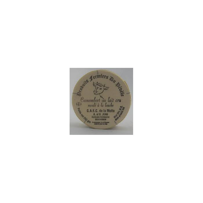Camembert Lait Cru moulé louche 250g GAEC de la Motte