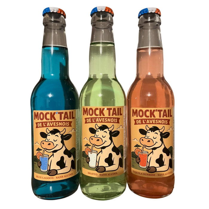 Mock'Tail de l'Avesnois "Blue Lagon" Sans Alcool 33cl