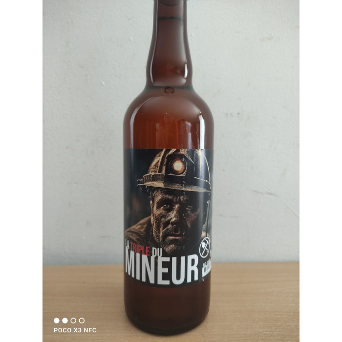 Bière Triple du Mineur 75cl