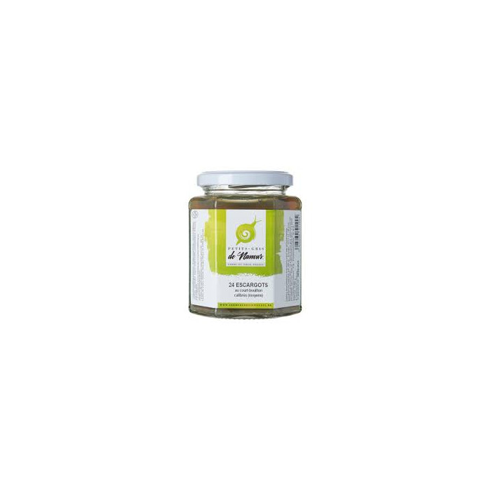 Escargots Petits Gris de Namur (bocal de 24)